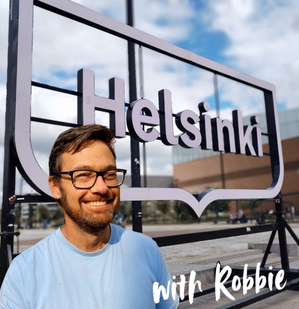 Helsinki with Robbie