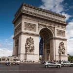 The Arc de Triomphe