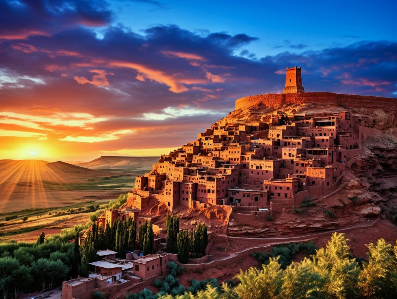 Ait Benhaddou: Medieval African Architecture Town