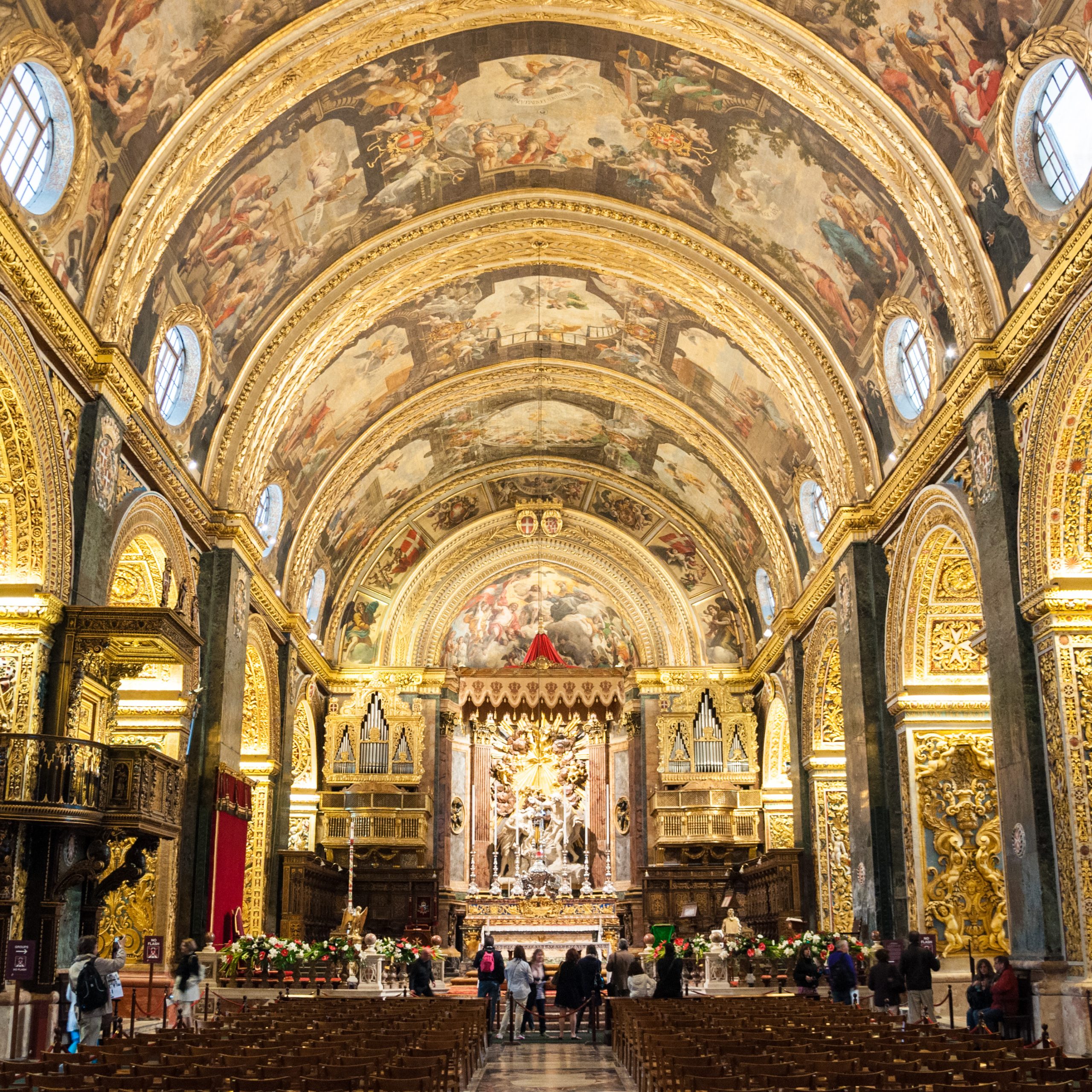 St. John’s Co-Cathedral: Golden Baroque Masterpiece