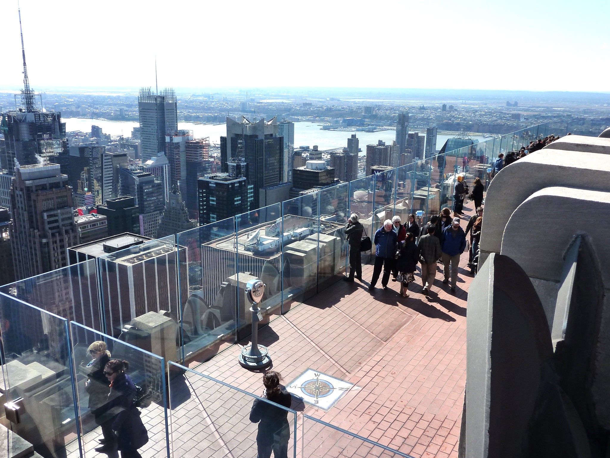 Ascend to the Heights at Top of the Rock of the Rockefeller Center
