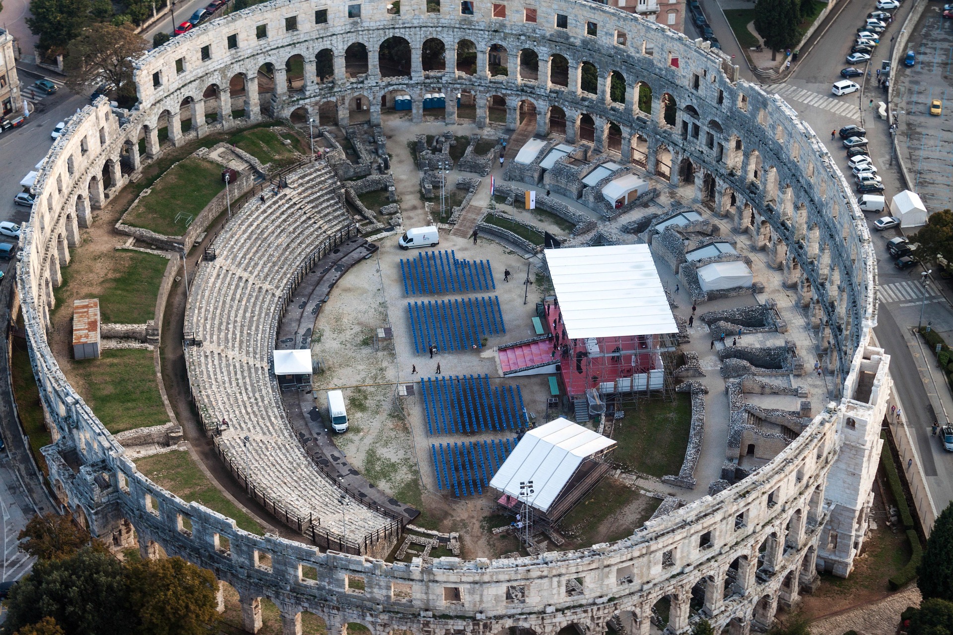 Pula Arena: Echoes of Gladiators in Croatia
