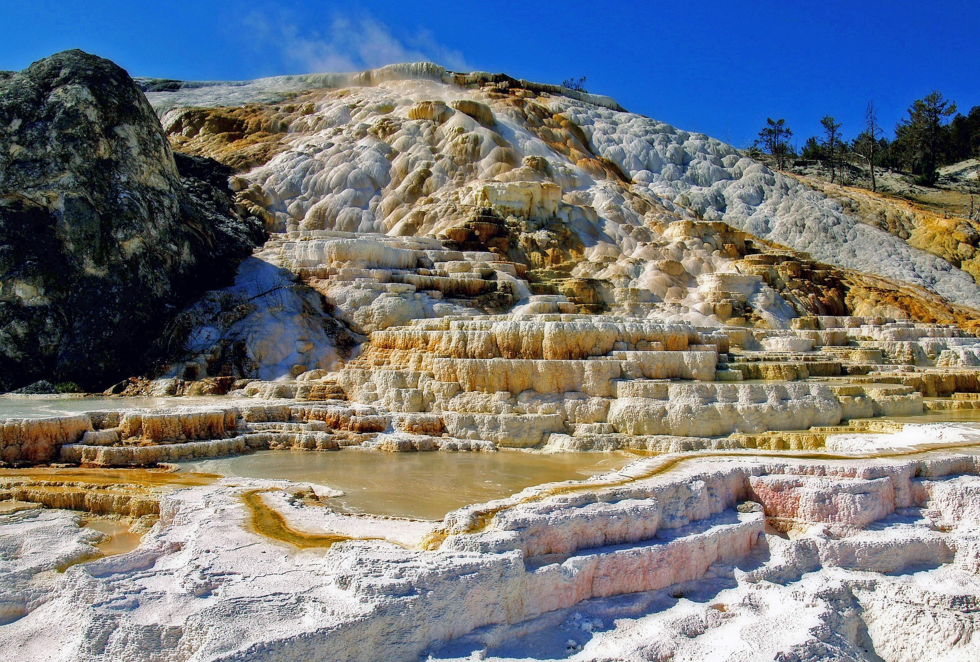 Yellowstone National Park - Mammoth Hot Springs
