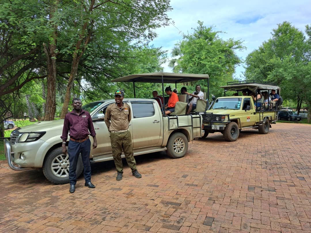 Game Drive & Rhino Walking Safari in Mosi-oa-Tunya National Park