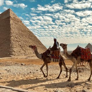 Giza Pyramids, Sphinx, Memphis & Saqqara Tour with Lunch & Camel Ride