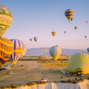 Hot Air Balloon Ride Over Luxor West Bank Tour