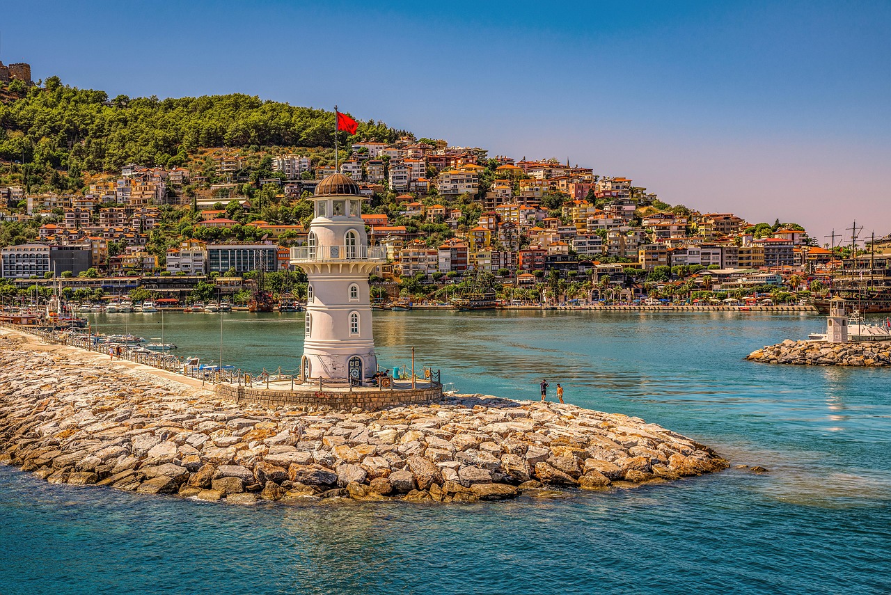 Alanya City Tour, Boat Trip & Cable Car with Transfer from Side in One Day