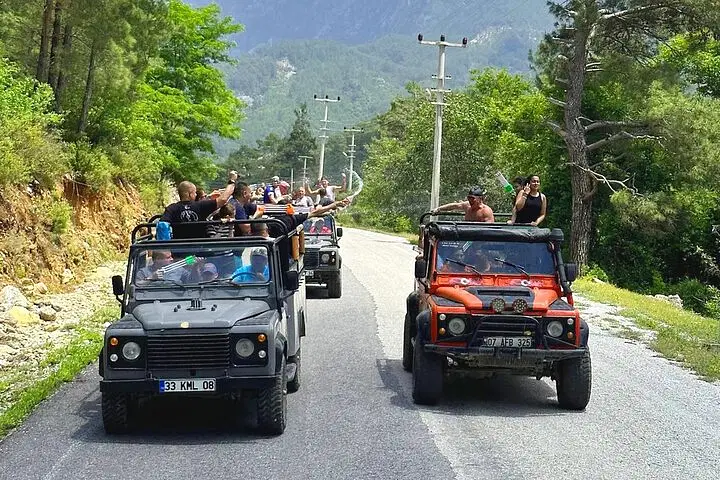 Alanya Jeep Safari with Off-Road, Lunch & Roundtrip Transfer