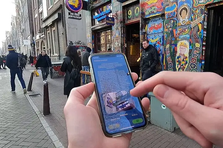 Amsterdam Coffeeshops Self-Guided GPS Walking Tour