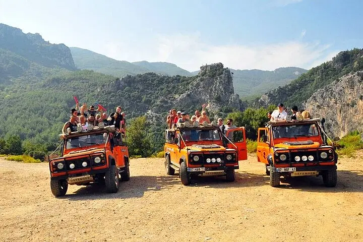 Antalya Jeep Safari Tour with Off-Road, Lunch & Transfer