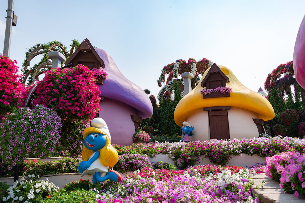 Dubai Miracle Garden & Butterfly Garden Tour with Transfer