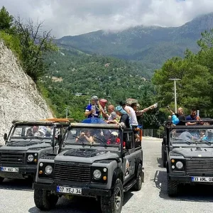 Belek Jeep Safari Tour with Lunch & Transfer