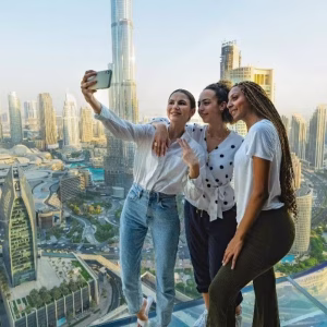 Dubai Sky Views Observatory Entry Ticket with Glass Slide