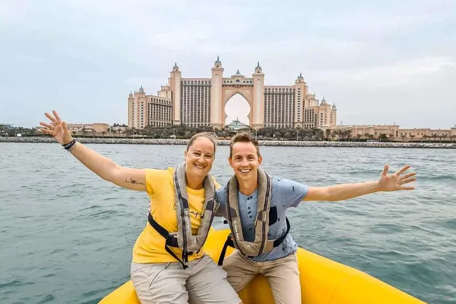 Dubai Yellow Boat Tour for 60 Minutes Tickets