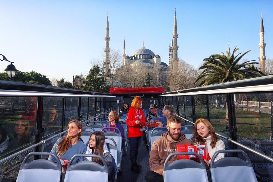 Istanbul Hop-On Hop-Off Bus Highlights Tour
