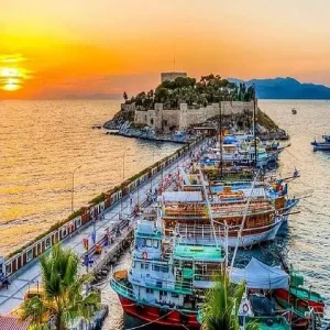 Kusadasi Boat Tour with Lunch and Animation