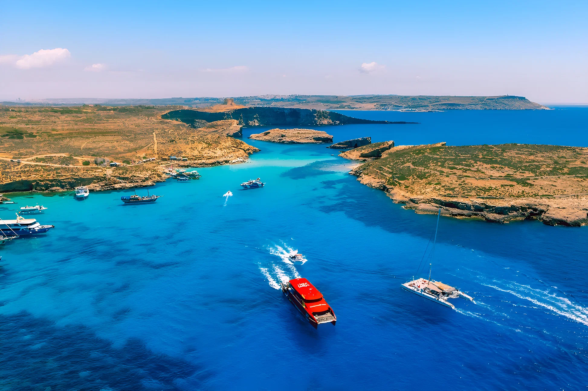 Gozo & Comino Cruise with Blue Lagoon Stop