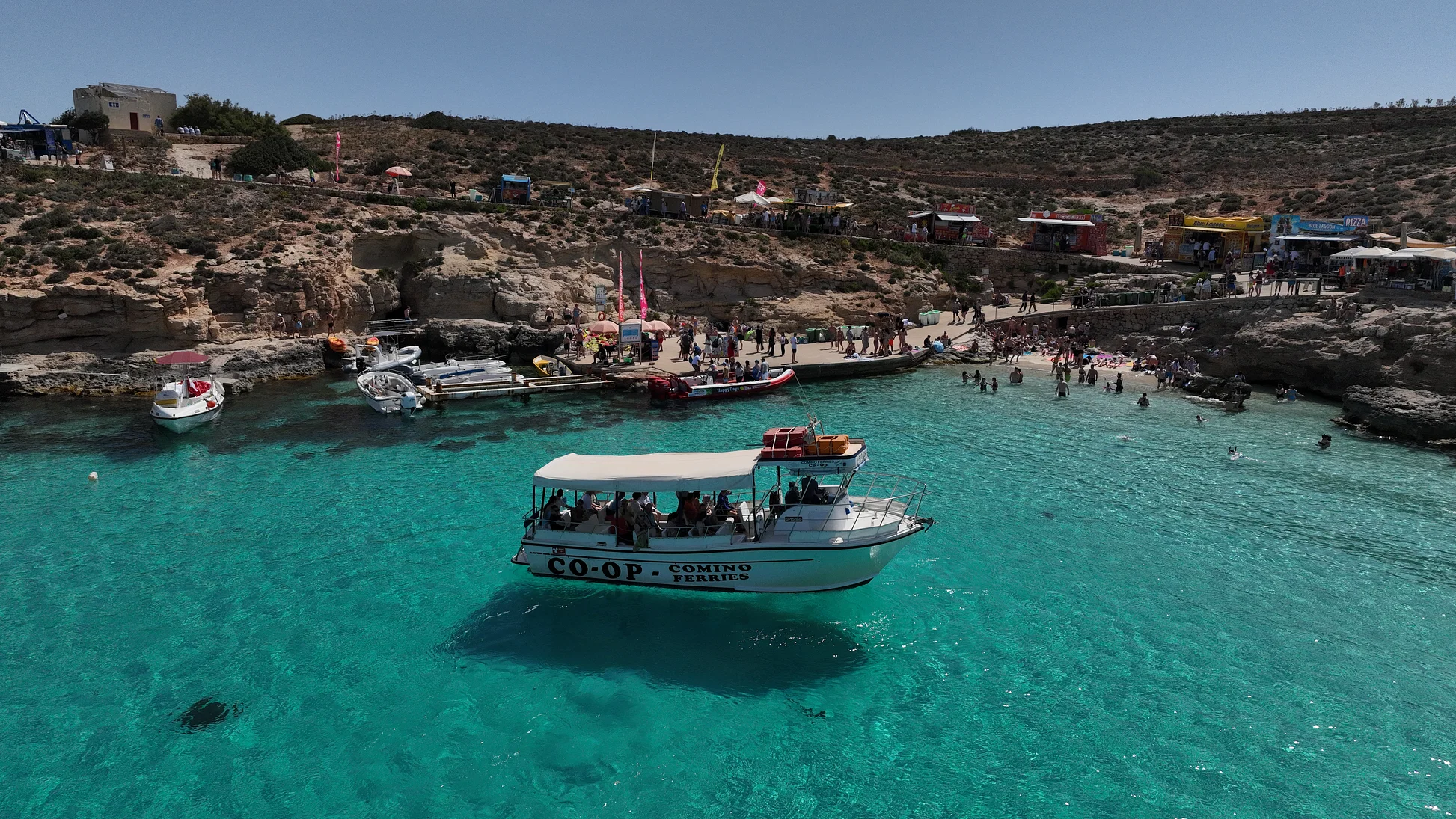 Ferry to Blue Lagoon from Marfa
