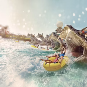 Yas Waterworld Abu Dhabi Entry Ticket & Shuttle Service