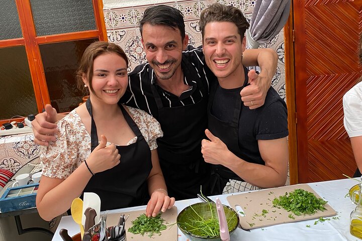 Authentic Moroccan Cooking Class with Yassine & Mom