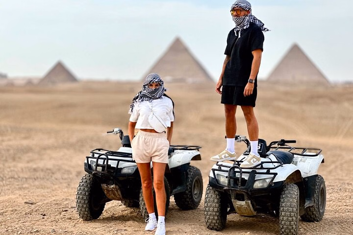 Giza Tour - Camel Ride & Quad Bike and Shopping