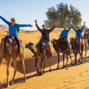 Camel Trek Adventure & Overnight Stay in Merzouga Desert Camp
