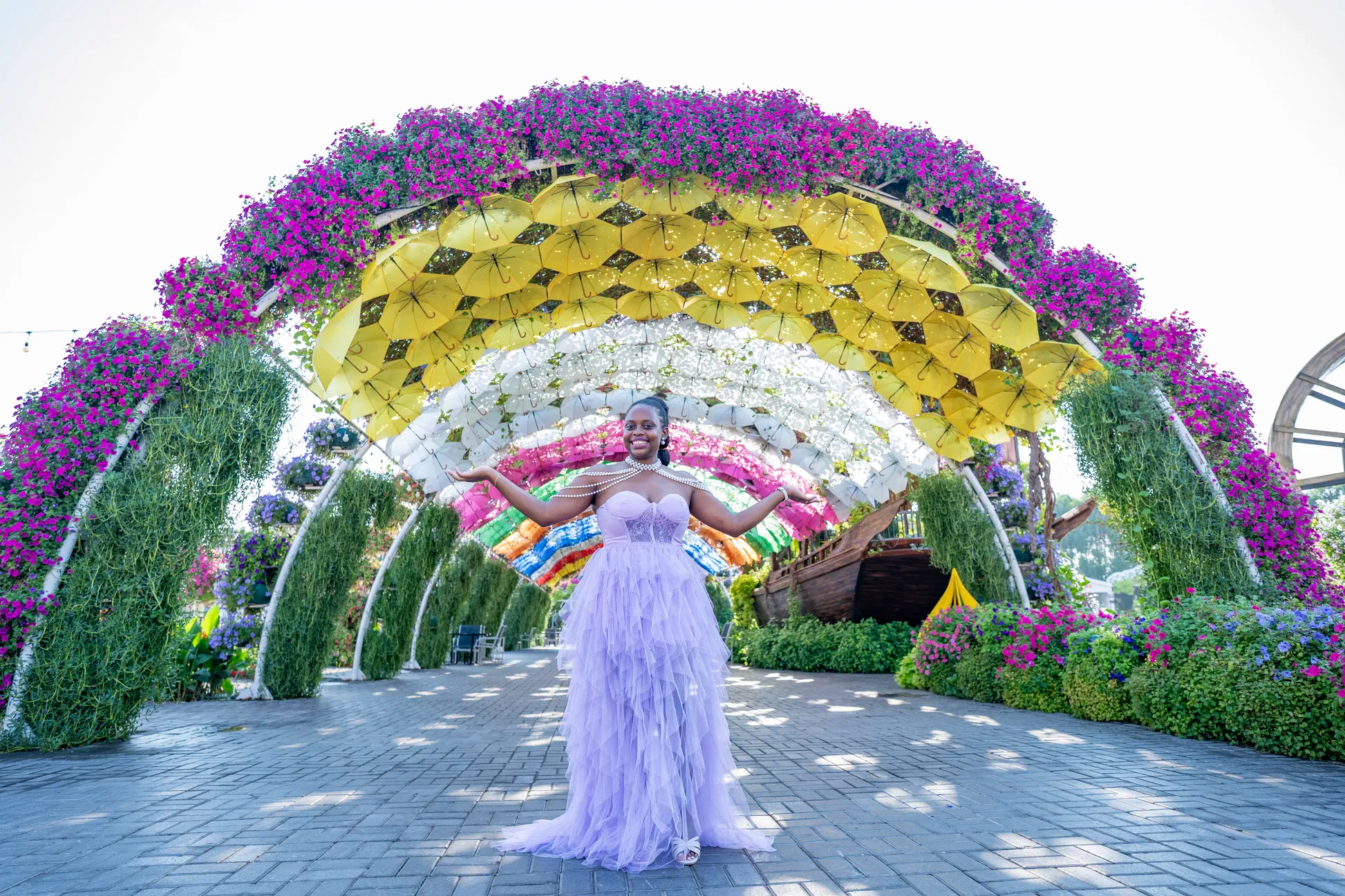 Dubai Miracle Garden Privet Photoshoot