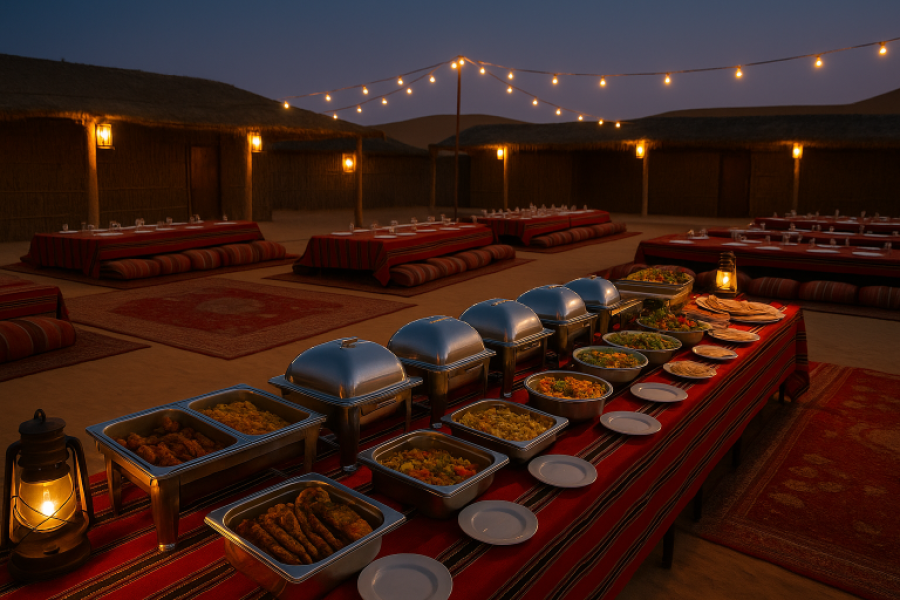 Dubai Red Dunes Evening Desert Safari with BBQ Dinner