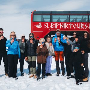 Summer Solstice Tour to Langjökull Glacier from Gullfoss
