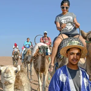 Agafay Desert Sunset & Camel Rides and Dinner Show