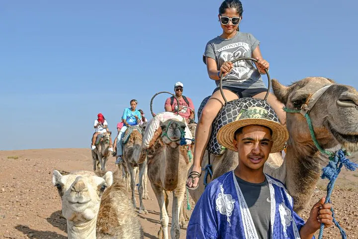 Agafay Desert Sunset & Camel Rides and Dinner Show