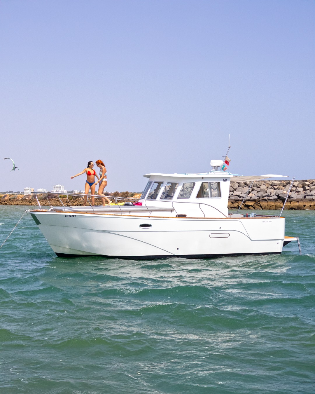 Private BE HAPPY Algarve Coast Boat Tour