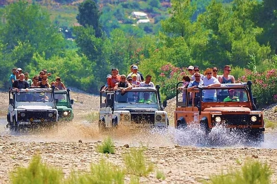 Alanya Jeep Safari Adventure with Dim River Visit and Lunch