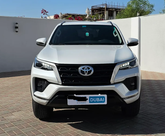 Rent a Toyota Fortuner in Dubai & Abu Dhabi