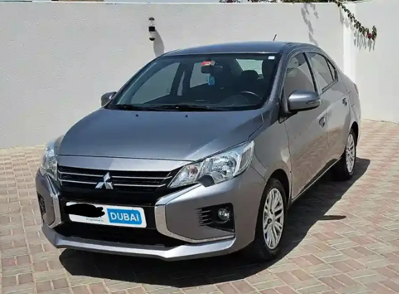 Rent a Mitsubishi Attrage in Dubai & Abu Dhabi
