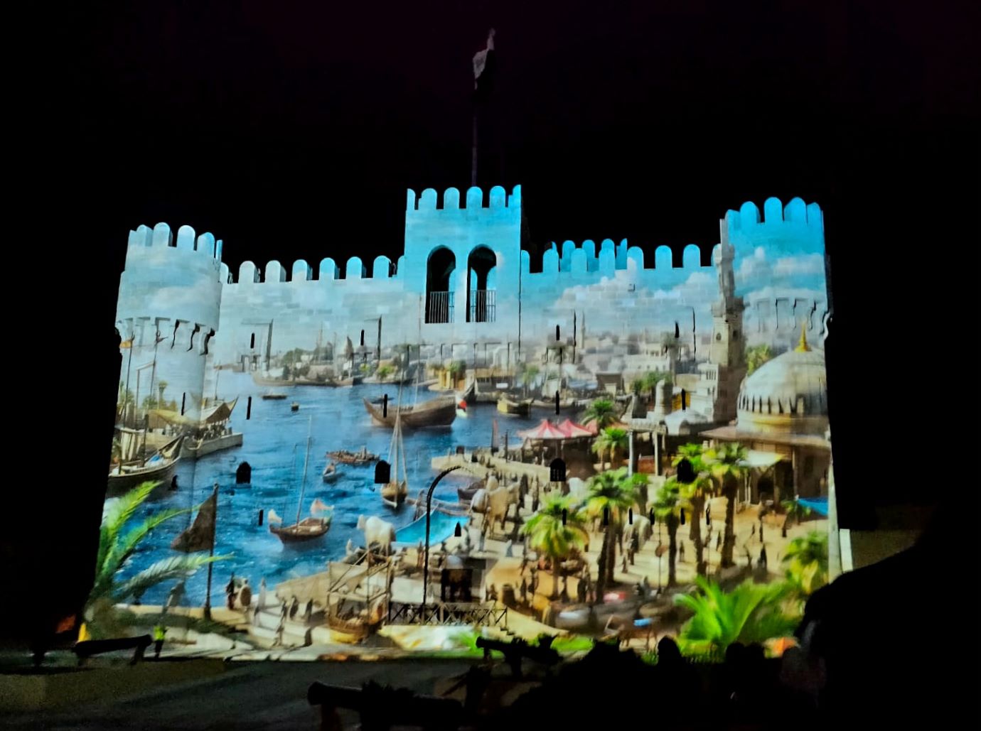 Alexandria Sound & Light: History unfolding visual art