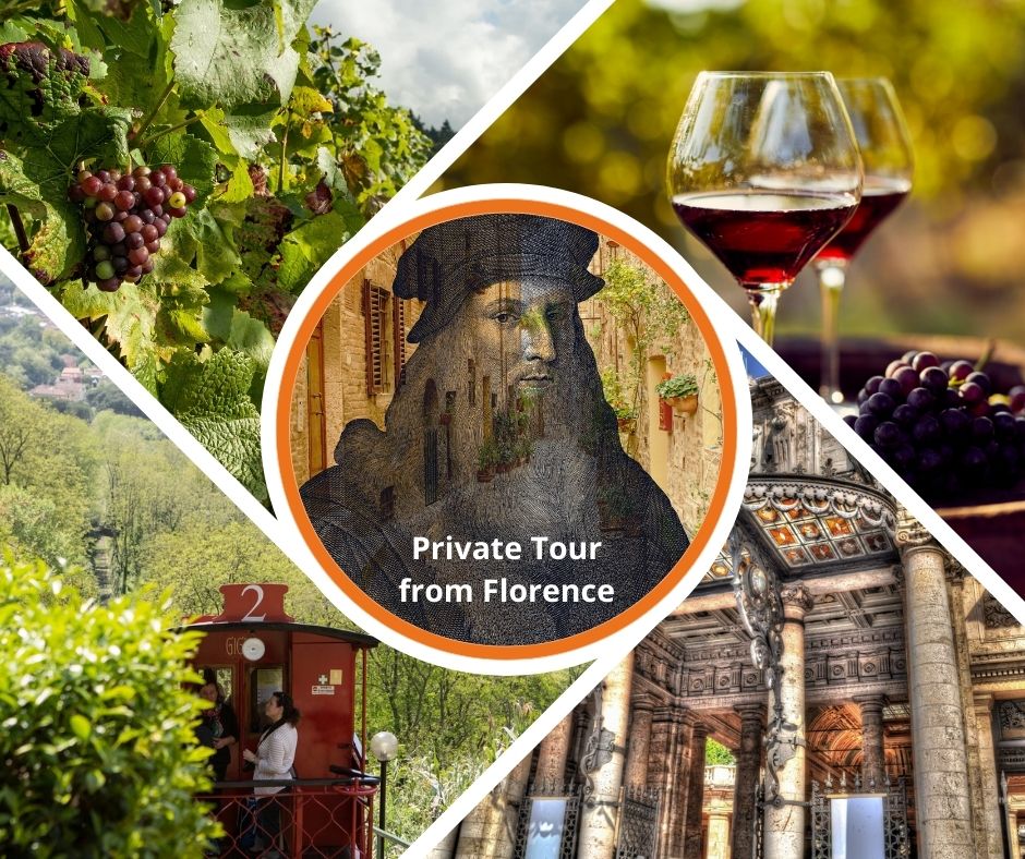 Private Tour: LEONARDO da VINCI’s roots, Montecatini Terme UNESCO Heritage Site & the oldest funicular in the world