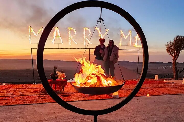 Magical Sunset And Desert Dinner At Agafay