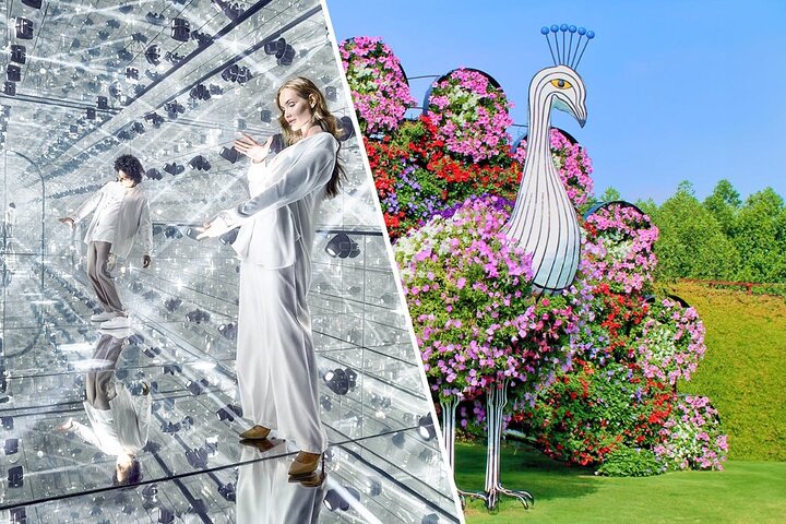 Dubai Combo: AYA Universe and Dubai Miracle Garden Tickets