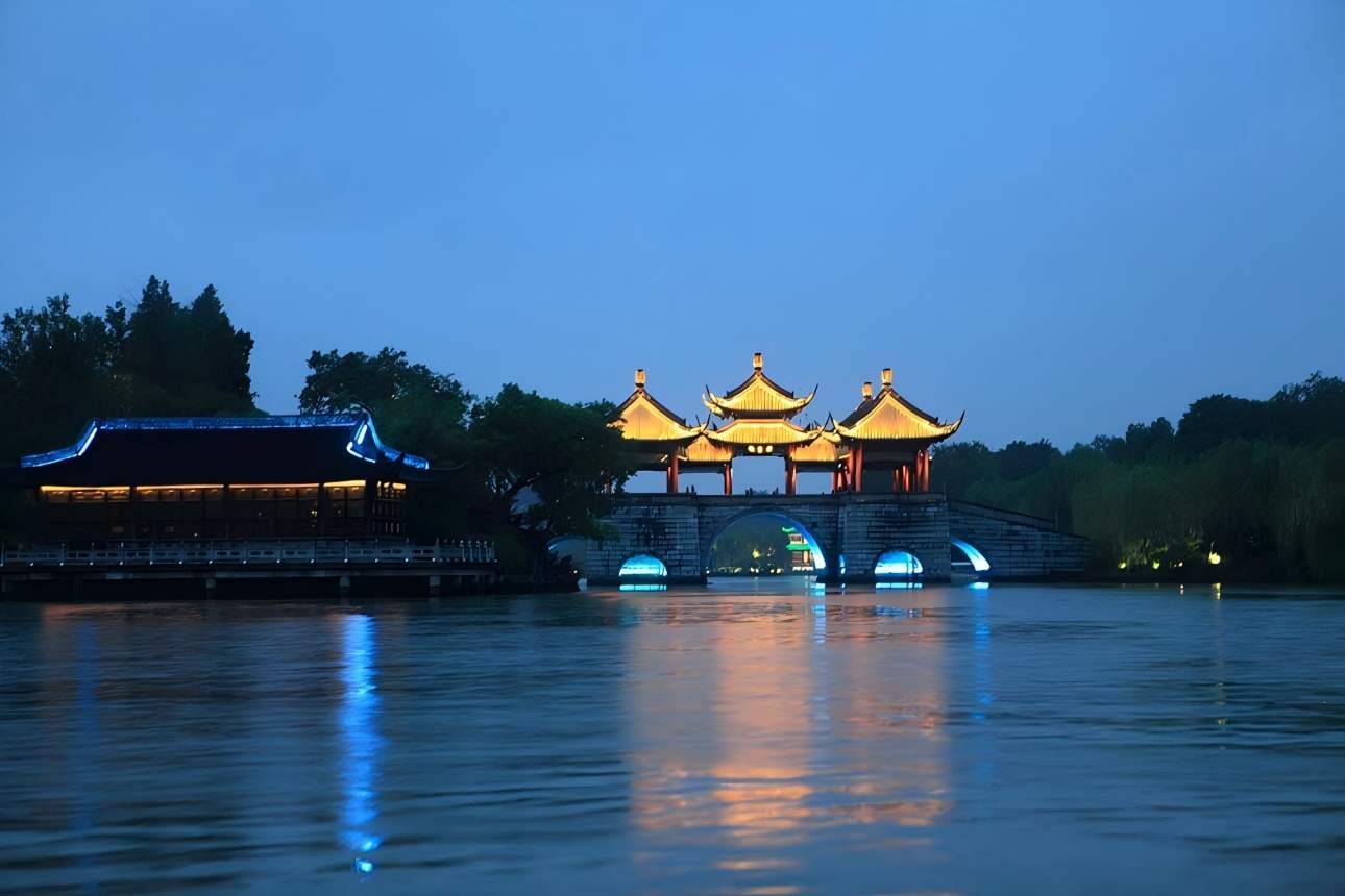 Yangzhou Slender West Lake Adult electronic ticket for the night