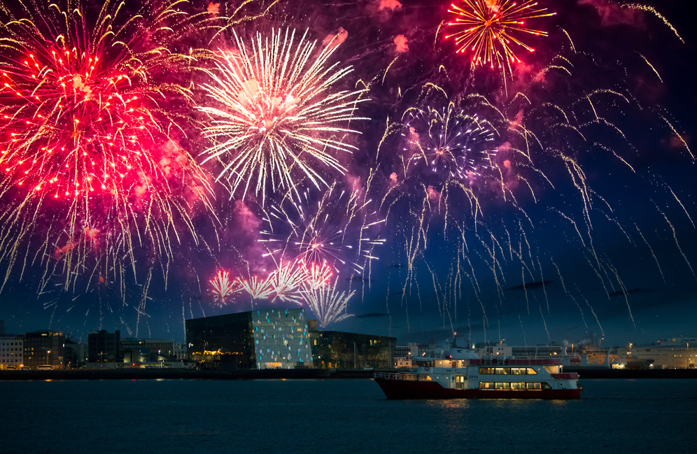 Reykjavík New Year’s Eve Celebration at Sea