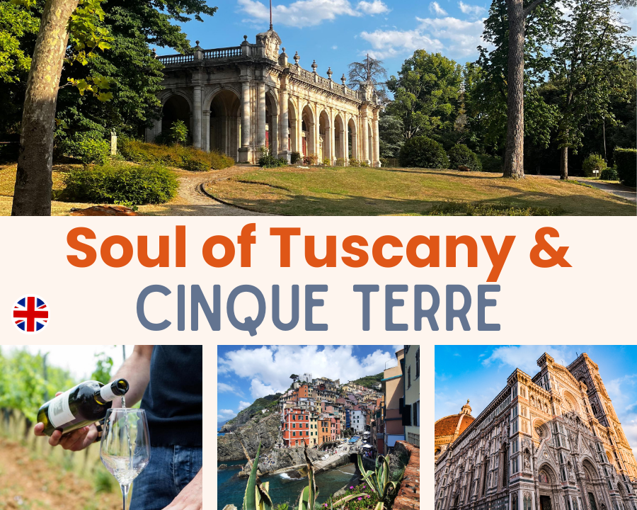 Soul of Tuscany & Cinque Terre | Premium Independent Tour 2026 including small-group excursions | 8days/7nights