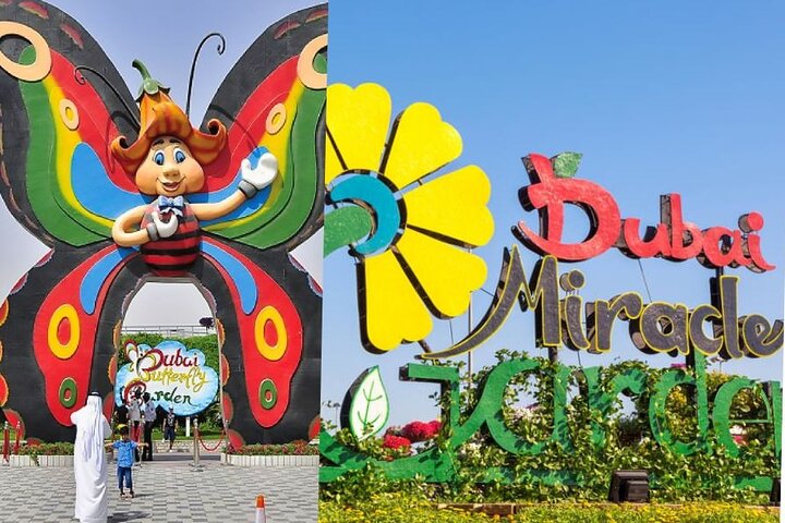 Dubai Miracle Garden and Butterfly Garden Tickets