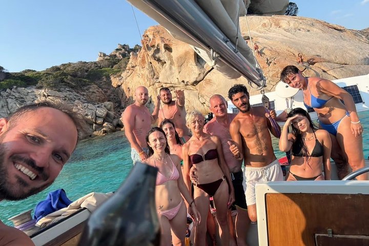Private Catamaran Tour of the Maddalena Islands with Brunch