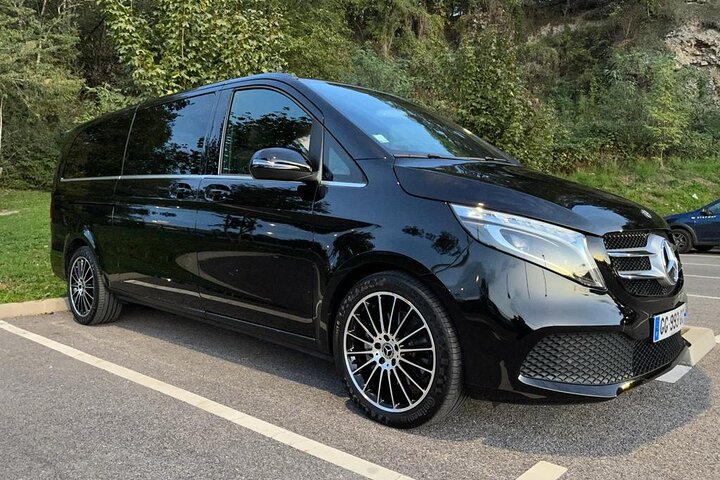 Alps Ski Transfer: Courchevel to Geneva or Airport GVA by MB Van