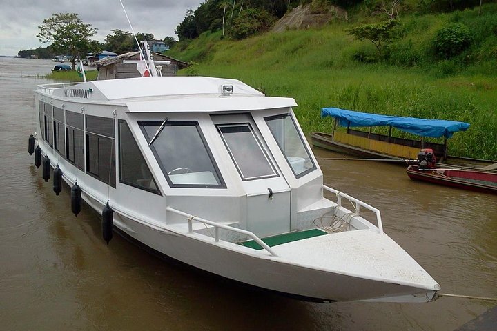 VIP Speedboat tickets from Santa Rosa (Border with Brazil) to Iquitos (Peru)