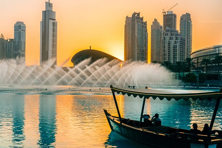 Dubai Fountain Show Lake ride Tickets