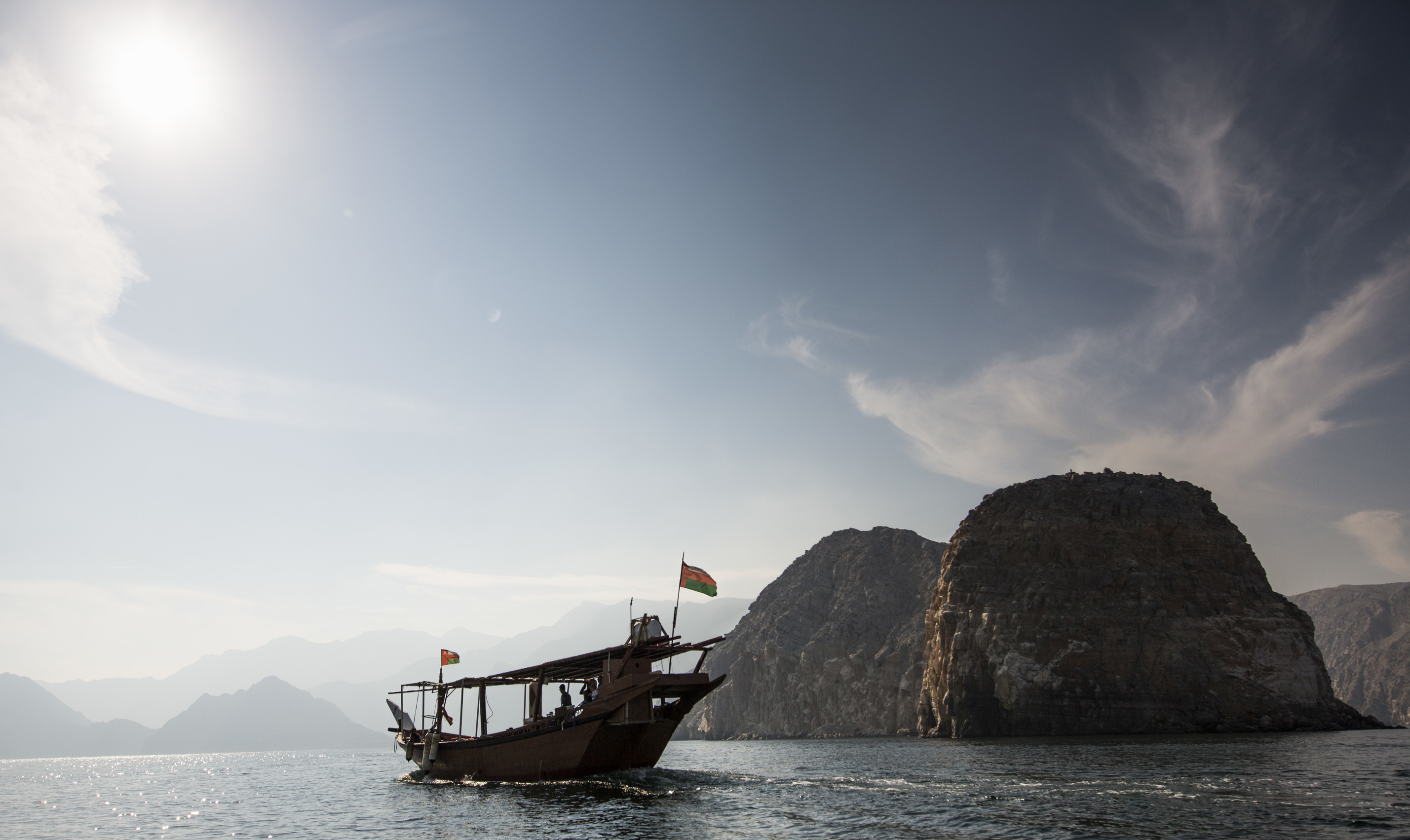 Musandam Khasab Full-Day Dhow Cruise Tour from Dubai