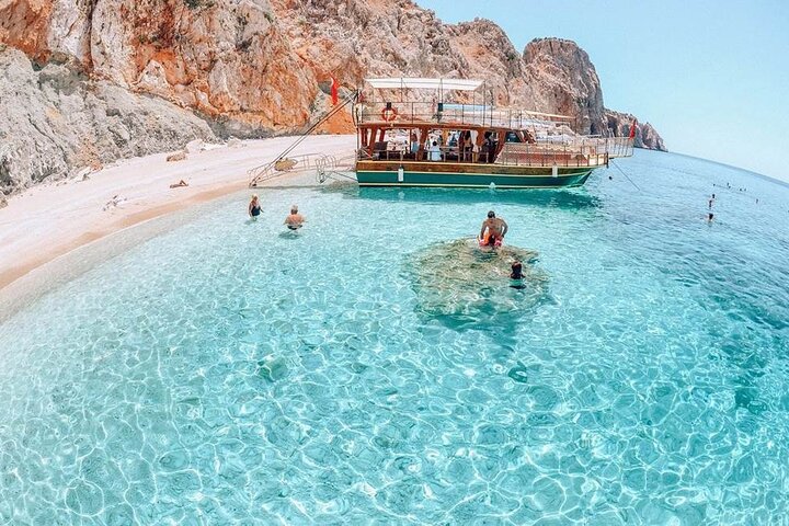 Suluada Boat Tour with Lunch & Roundtrip Transfer from Antalya