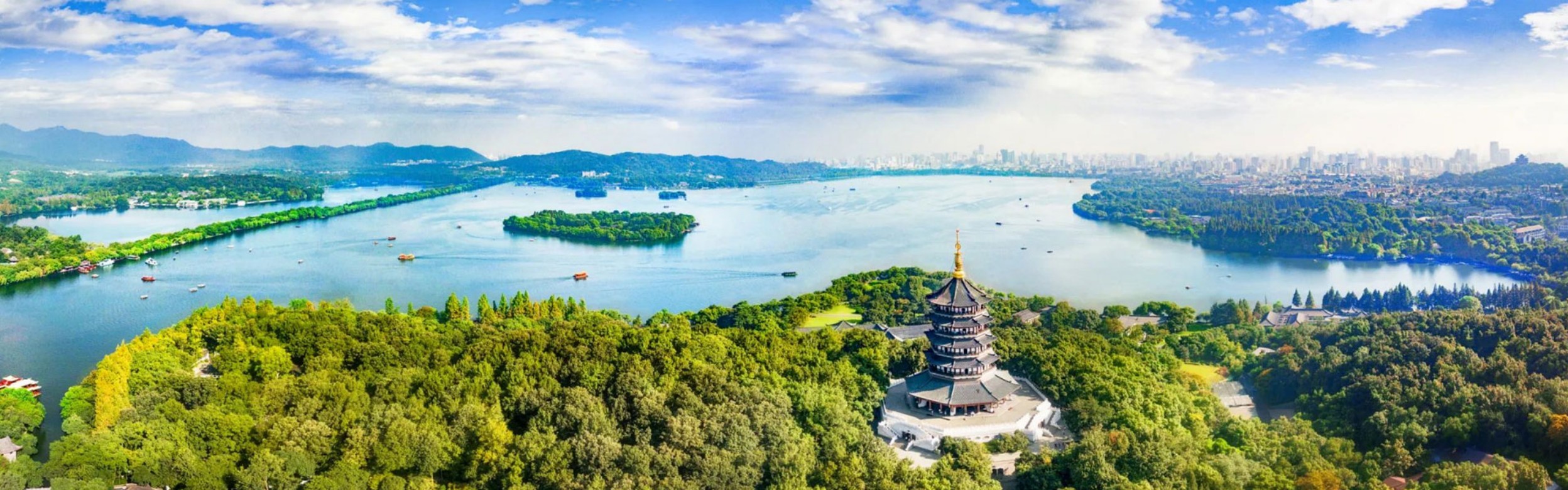 Hangzhou West Lake Cruise and West Lake Scenic Spots Tour
